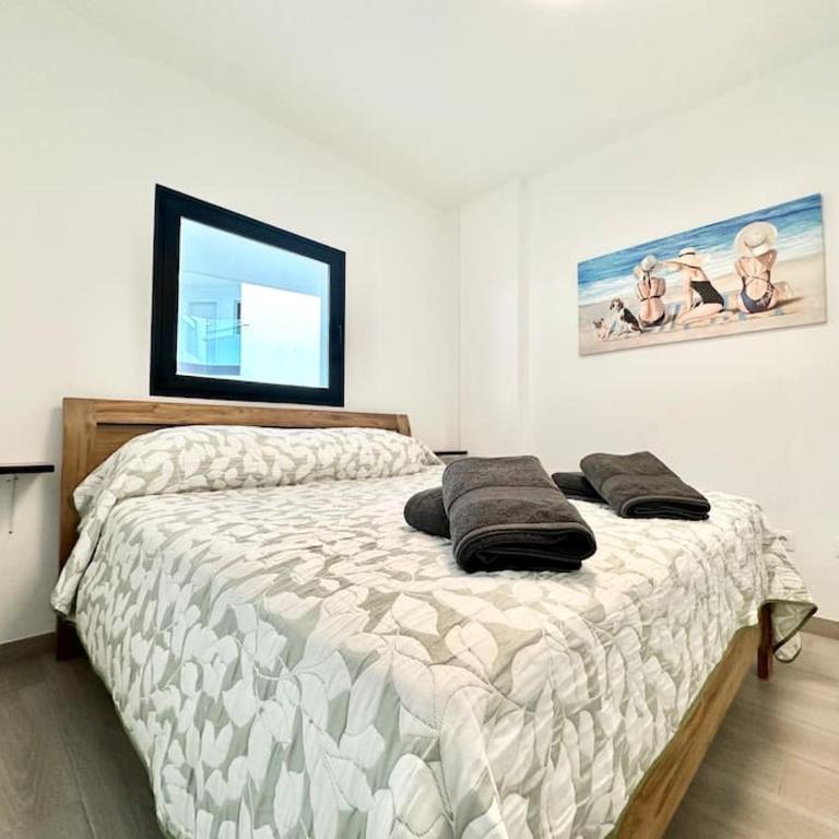 El Palmito en Corralejo Centro, Terraza privada, Cocina completa y Wifi - Apartamento de 1 dormitorio - 10