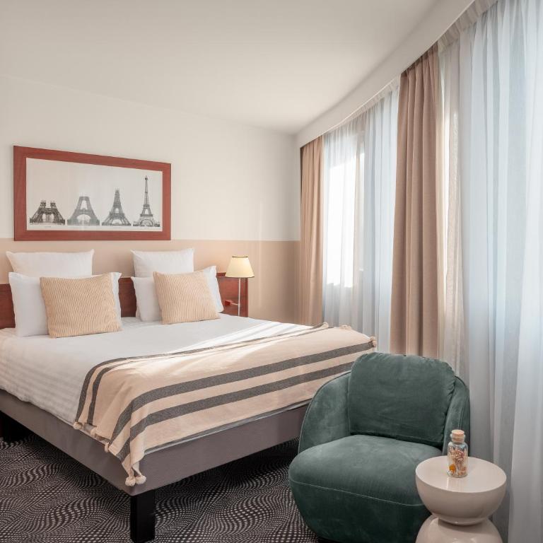Mercure Paris Gare Montparnasse TGV - Chambre Double Privilège avec Vue - 5