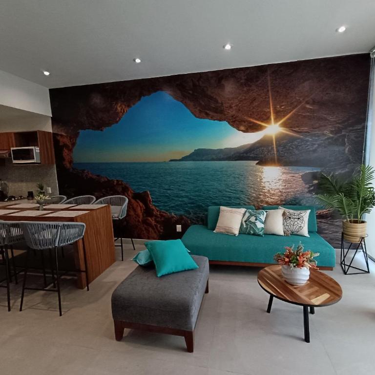 Excelente ubicación con roof garden y alberca - Apartamento de 2 dormitorios - 6