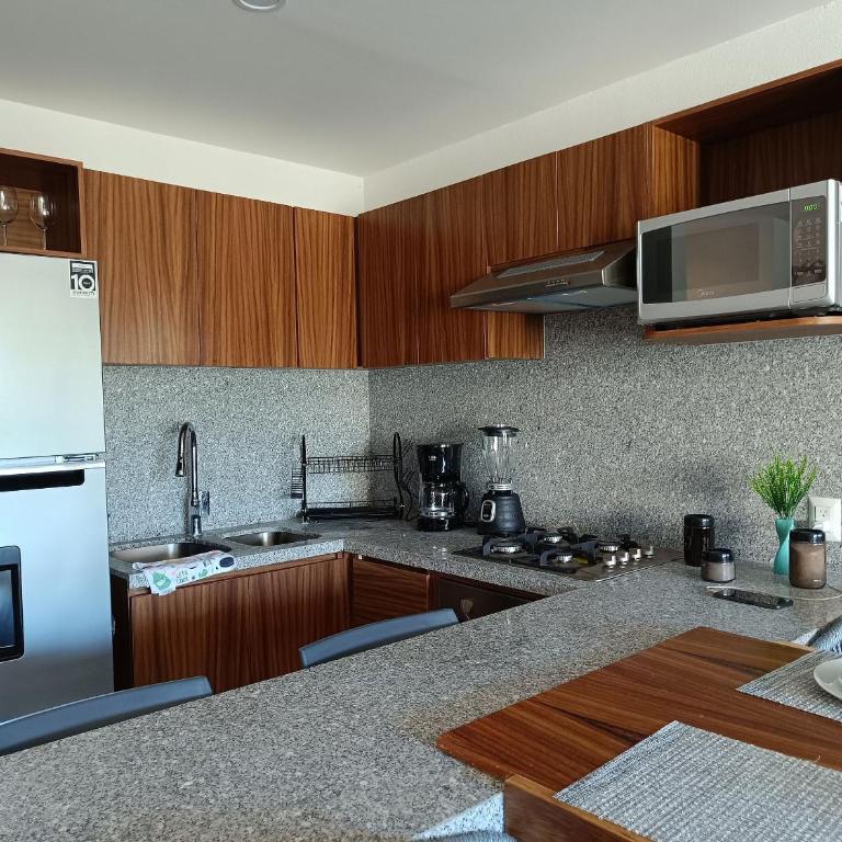 Excelente ubicación con roof garden y alberca - Apartamento de 2 dormitorios - 14
