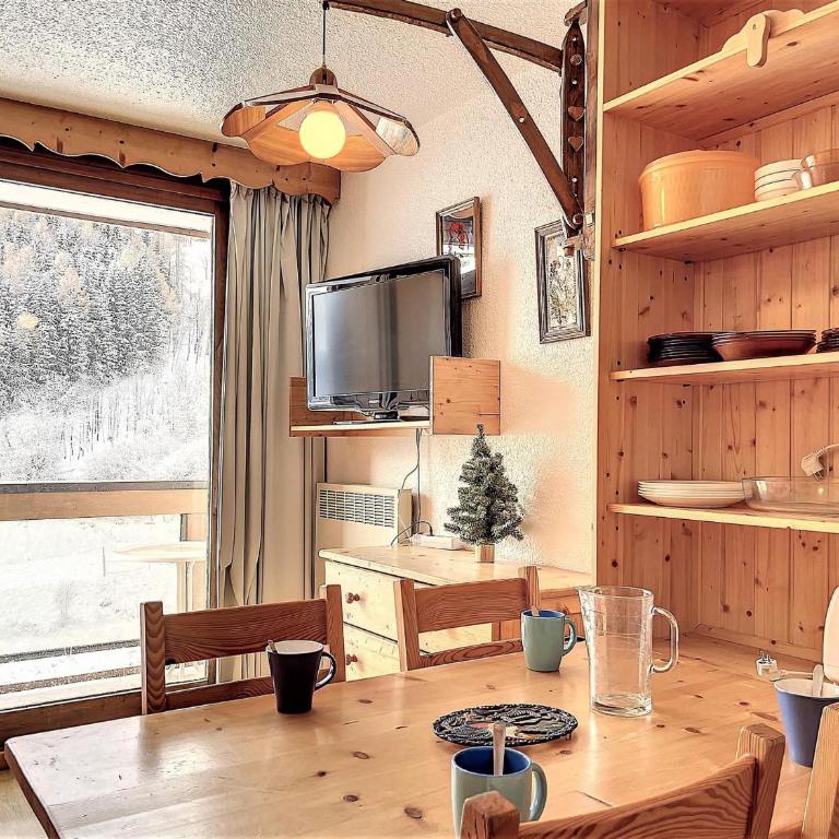 Studio lumineux aux pieds des pistes avec balcon et WIFI - Monolocale - 4