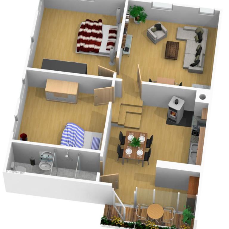 Apartment Werlen - Apartment mit 2 Schlafzimmern - 17