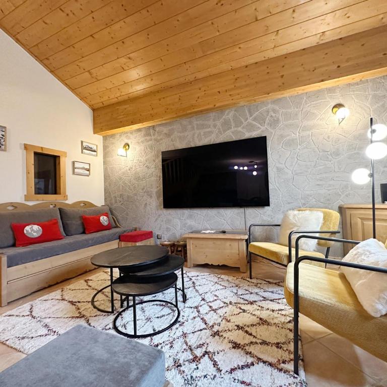 Appartement duplex spacieux avec piscine et WiFi à Samoëns - FR-1-624-9 - Appartement (10 Adultes) - 5