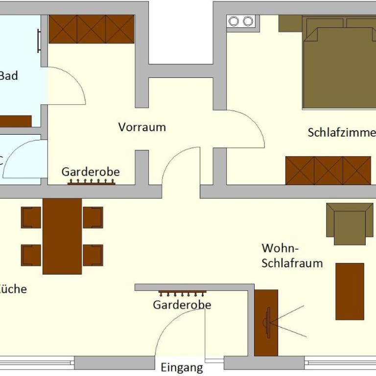 Appartement Lukas - Apartment mit 1 Schlafzimmer und Dusche - 27