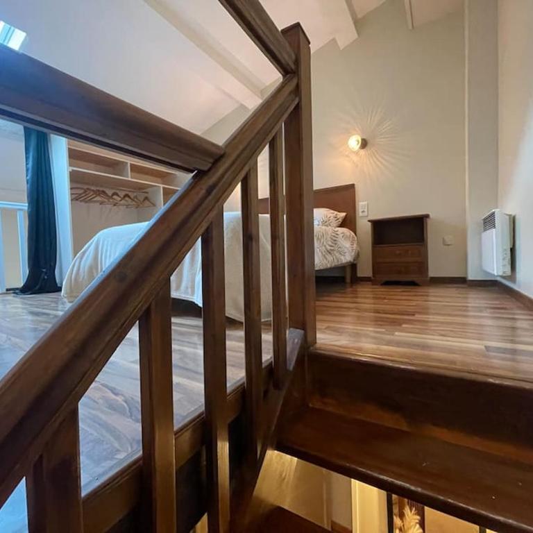La Traverse - au pied de la Cité Médiévale - Clim et terrasse - Apartment mit 2 Schlafzimmern - 7