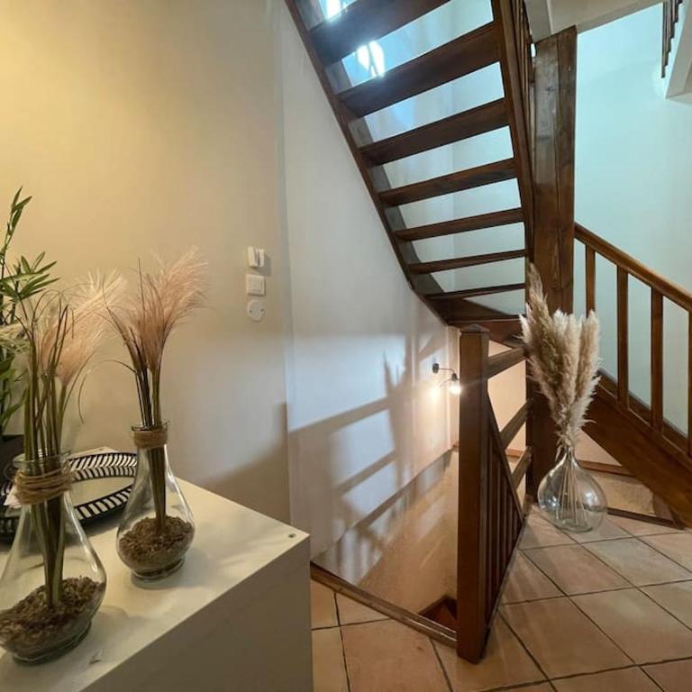 La Traverse - au pied de la Cité Médiévale - Clim et terrasse - Apartment mit 2 Schlafzimmern - 13