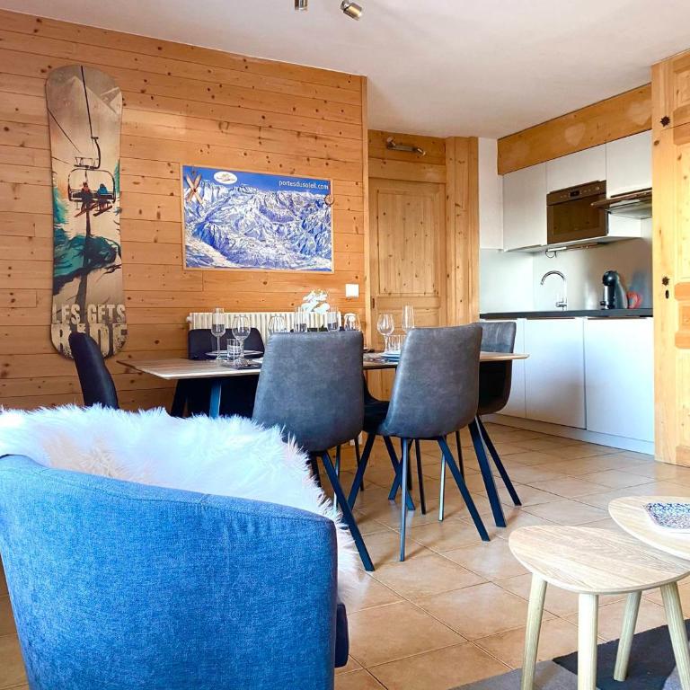 Appartement de charme au pied des pistes, centre des Gets, balcon et terrasse, 2 chambres, Wi-Fi gratuit - FR-1-623-268 - Apartamento (4 adultos) - 6
