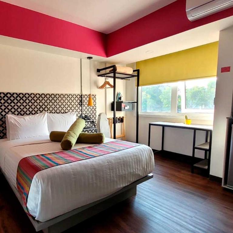 Hotel VIVE MX cuauhtémoc CDMX, Trademark by Wyndham - Queen Suite - Non-Smoking - 11