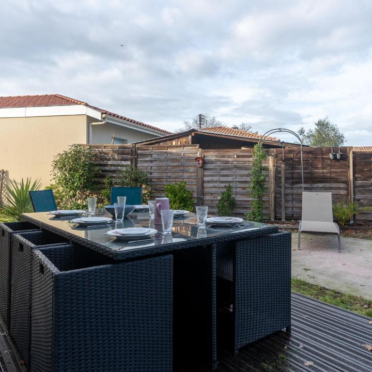 Maison Moderne 3* avec Jardin et Clim à Biscarrosse Bourg - Près des Pistes Cyclables et Plages - FR-1-319-533 - Ferienhaus - 17