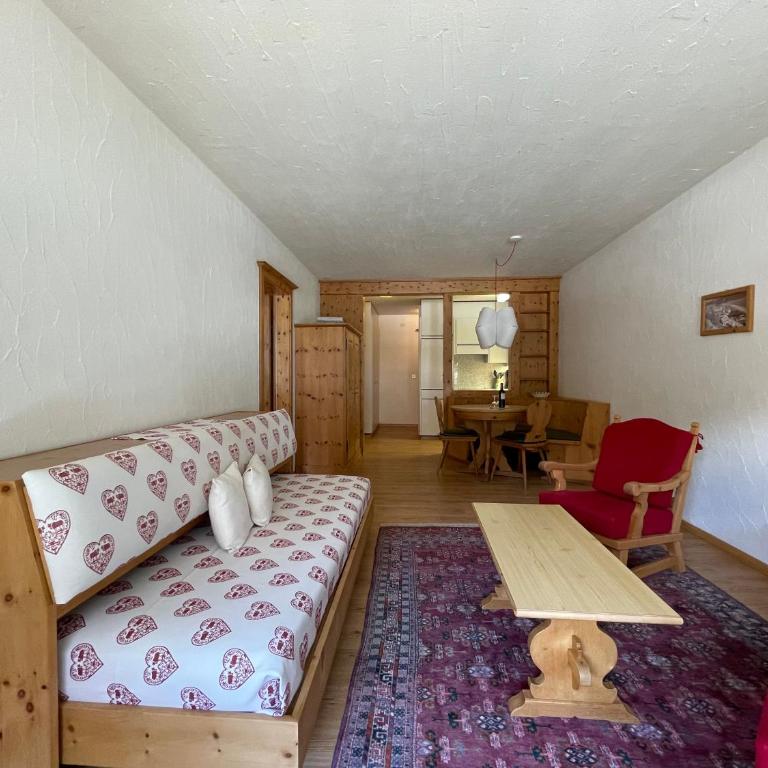 Chesa La Furia - Apartment mit 1 Schlafzimmer und Balkon - 7