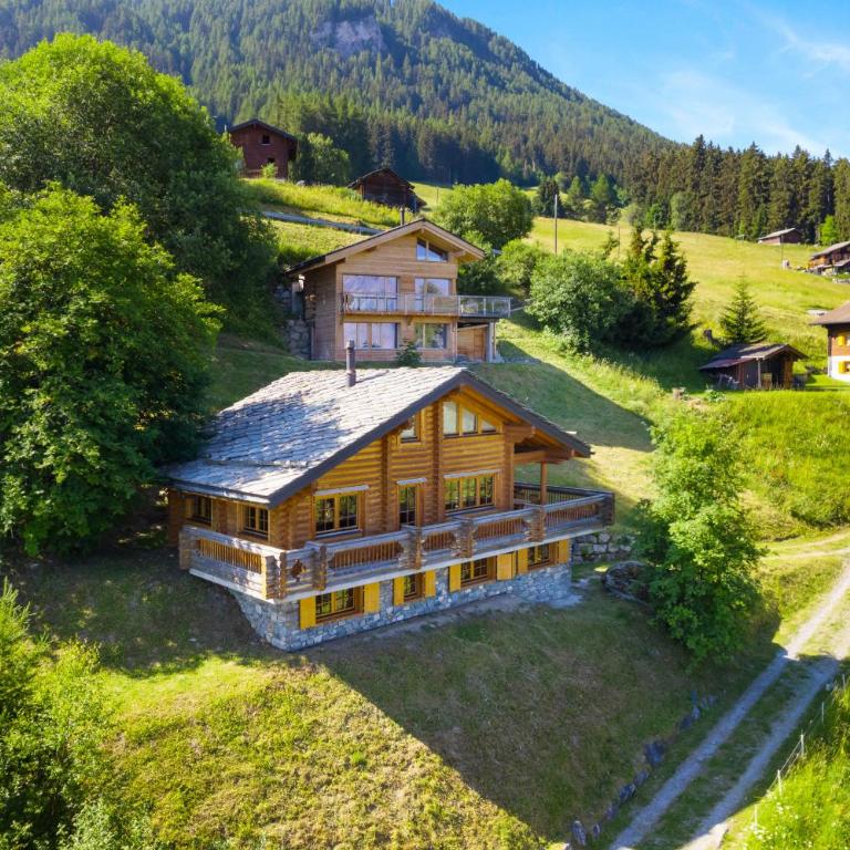 AlpenRose - 8 pers - avec cachet -pres des pistes - Chalet mit 3 Schlafzimmern - 39