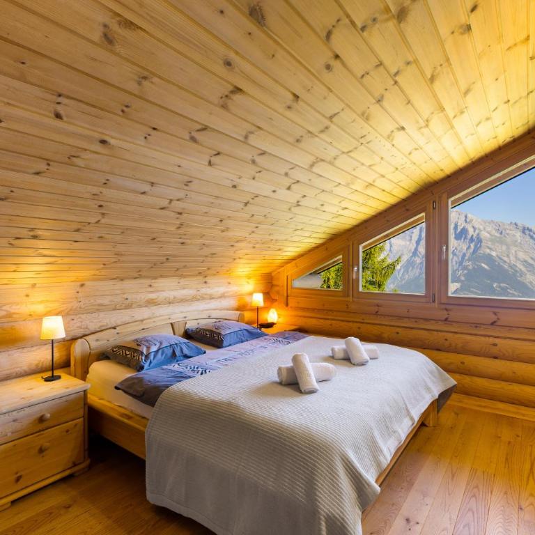 AlpenRose - 8 pers - avec cachet -pres des pistes - Chalet mit 3 Schlafzimmern - 23