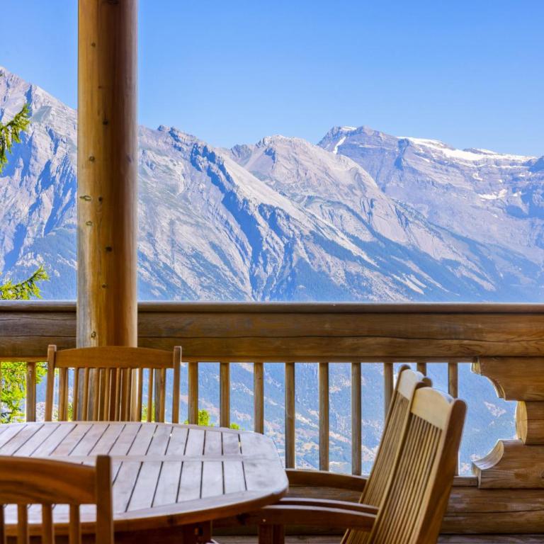 AlpenRose - 8 pers - avec cachet -pres des pistes - Chalet mit 3 Schlafzimmern - 36