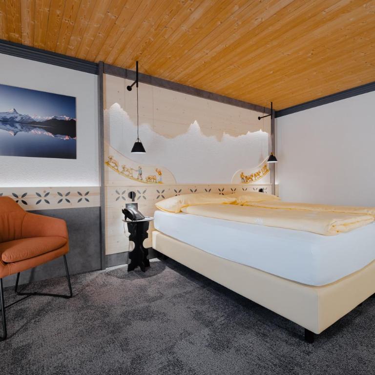 Hotel Central Wolter - Grindelwald - Superior Doppelzimmer mit Blick auf den Eiger - 3