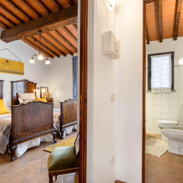 Agriturismo e Maneggio Poggio Leone - Ampia Camera Matrimoniale/Doppia con Letti Singoli - 7
