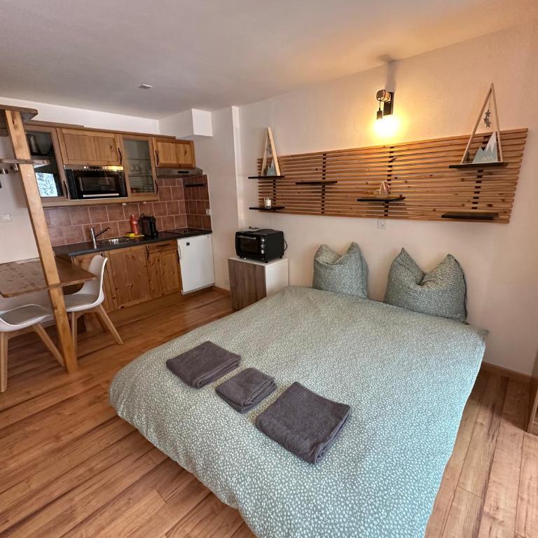 Studio Bellevue 1, ski lift 350m - Apartment mit 1 Schlafzimmer - 10