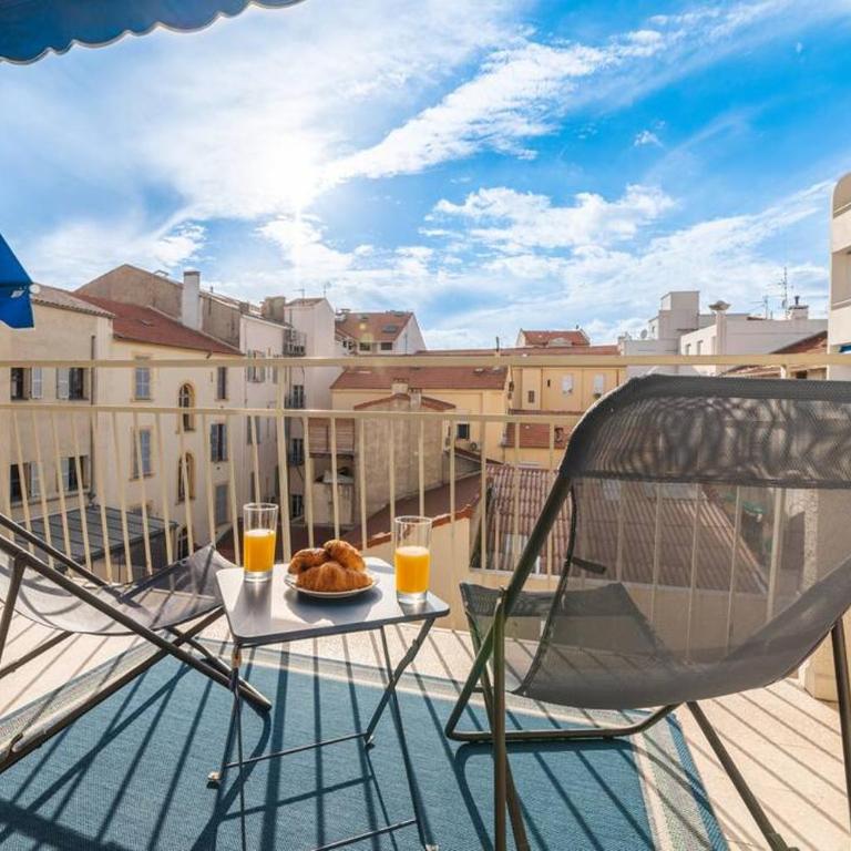 3 VIDAL - Splendide appartement 4 couchage hyper centre de Cannes - Apartamento de 1 dormitorio - 13