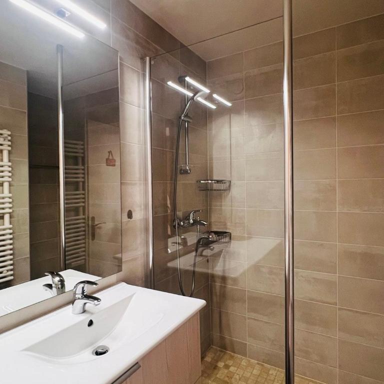 Charmant Appartement aux Saisies - 34m², 4 Pers, Terrasse Sud, Proche Pistes et Commerces - One-Bedroom Apartment - 12