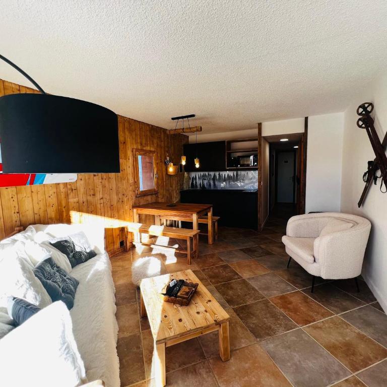 Charmant Appartement aux Saisies - 34m², 4 Pers, Terrasse Sud, Proche Pistes et Commerces - One-Bedroom Apartment - 16