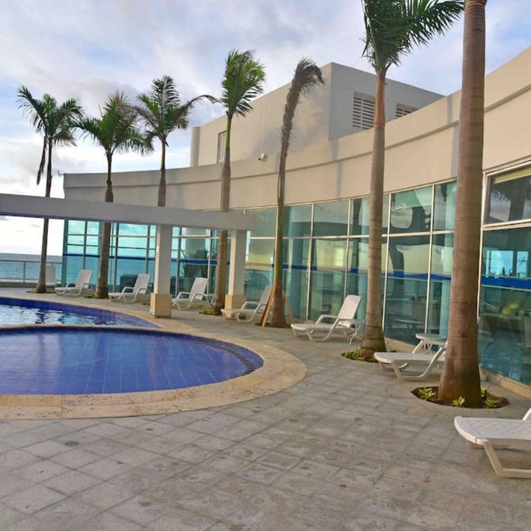 Apto 1801 Cartagena frente al mar- edificio Palmetto, piso 18 - Apartamento de 2 dormitorios - 85