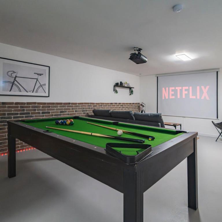 L'industriel - billard et home cinéma - hyper centre - Three-Bedroom Apartment - 4