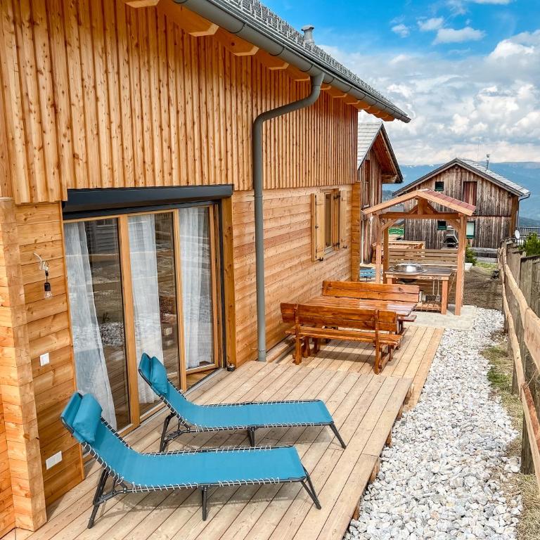 1A Chalet 'Horst' Wandern, Grillen, Panorama Sauna! - Chalet con 3 Camere da Letto - 9