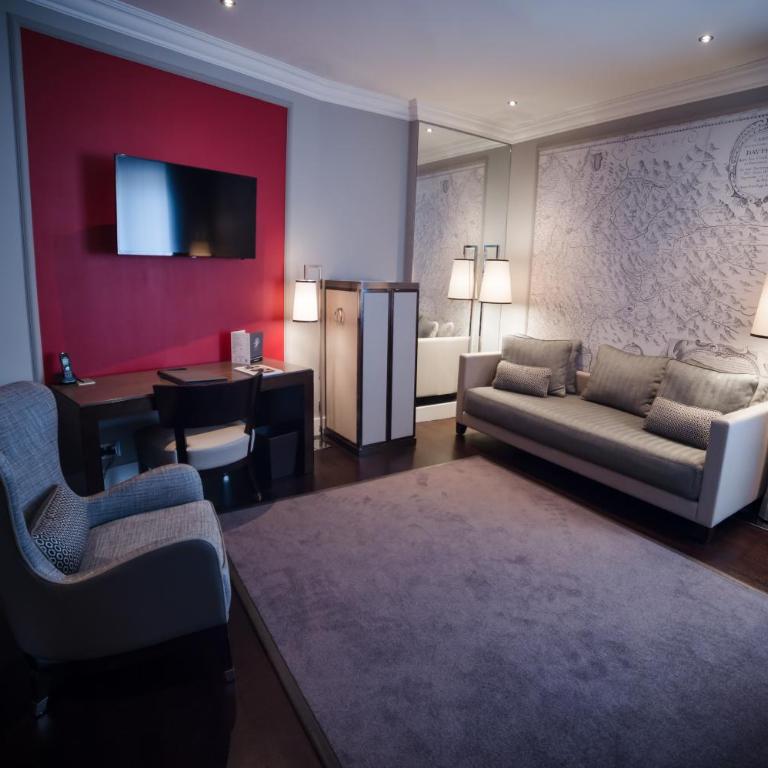 Park Hotel Grenoble - Handwritten Collection - Chambre Lit Queen-Size Deluxe - Vue sur Ville - 8