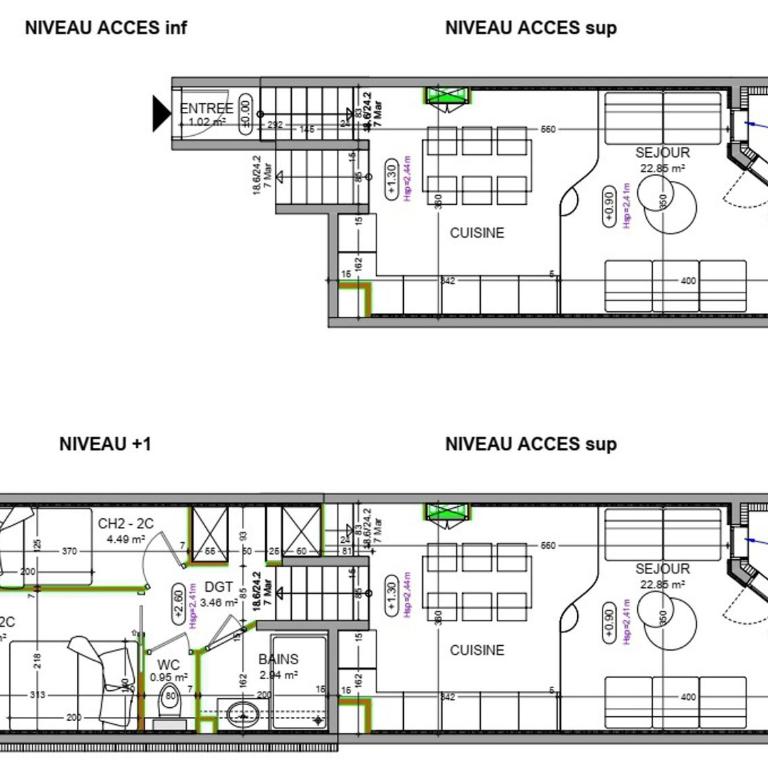 Charmant T3 rénové pour 4 à Avoriaz avec balcon - Appartement 2 Chambres - 2