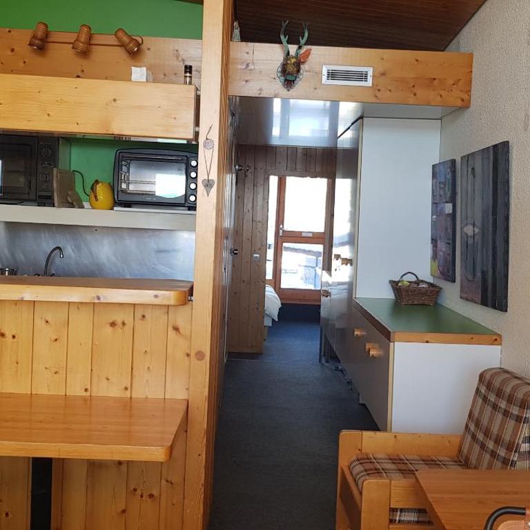 Duplex les Arcs 1800 - Pierra Menta - Vue Imprenable avec Terrasse et Balcon - 9 Personnes - Apartment mit 3 Schlafzimmern und Bergblick - 7