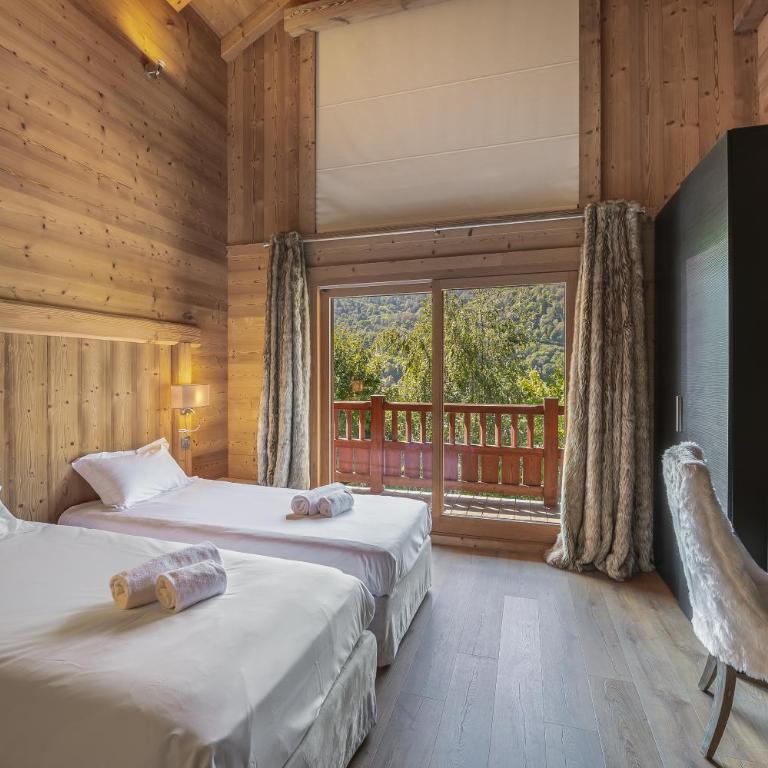 Chalet Kashmir 5MIN des pistes en voiture parking privé, spa, sauna - Chalet - 17
