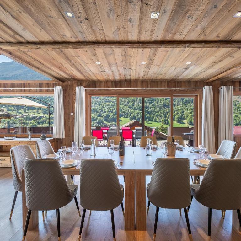 Chalet Kashmir 5MIN des pistes en voiture parking privé, spa, sauna - Chalet - 3