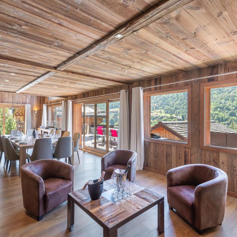 Chalet Kashmir 5MIN des pistes en voiture parking privé, spa, sauna - Chalet - 10