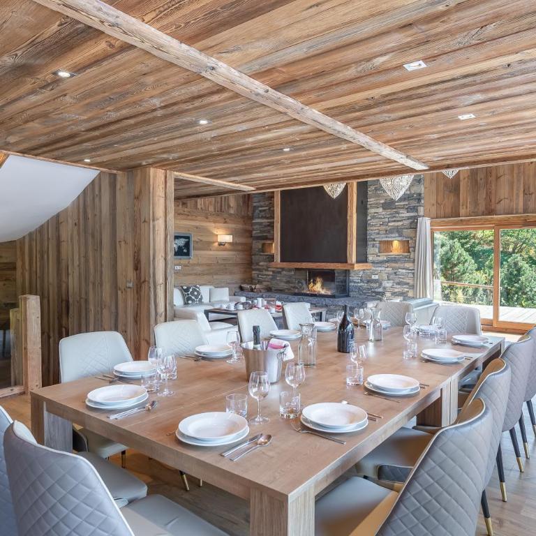 Chalet Kashmir 5MIN des pistes en voiture parking privé, spa, sauna - Chalet - 4