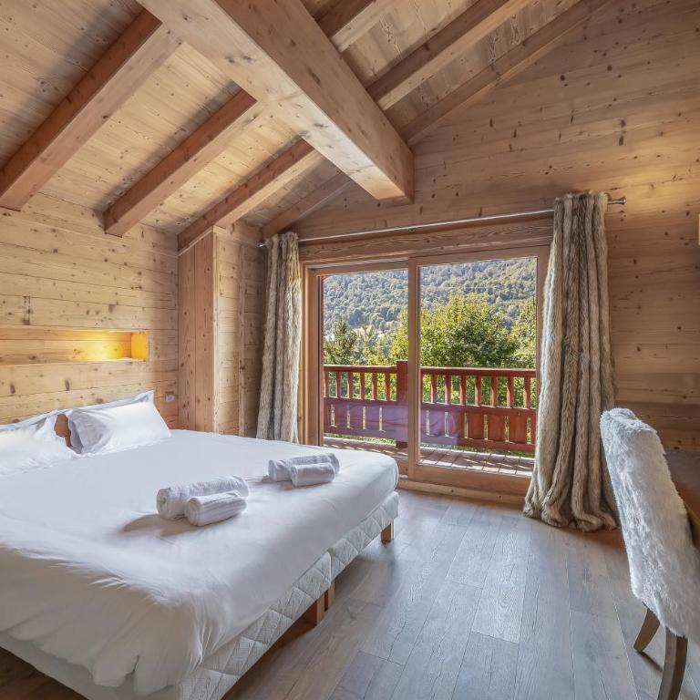 Chalet Kashmir 5MIN des pistes en voiture parking privé, spa, sauna - Chalet - 19