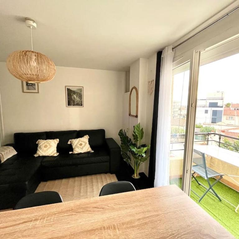 Appart T2 Calme - Centre de Canet - Parking - Clim - Appartamento con 1 Camera da Letto - 12