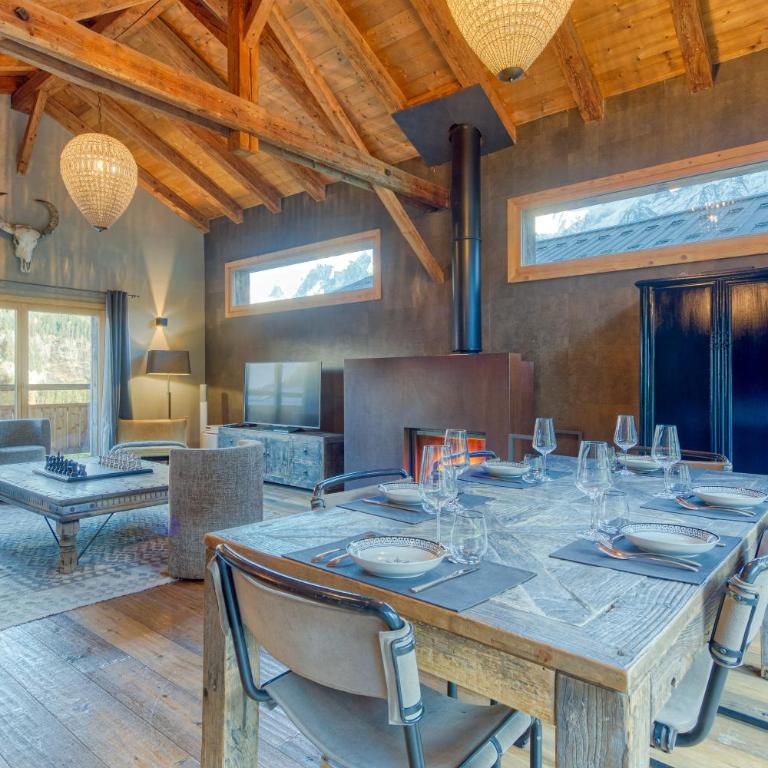 A 2 min du télécabine Chalet de charme 4 étoiles - Chalet 3 Chambres - 3