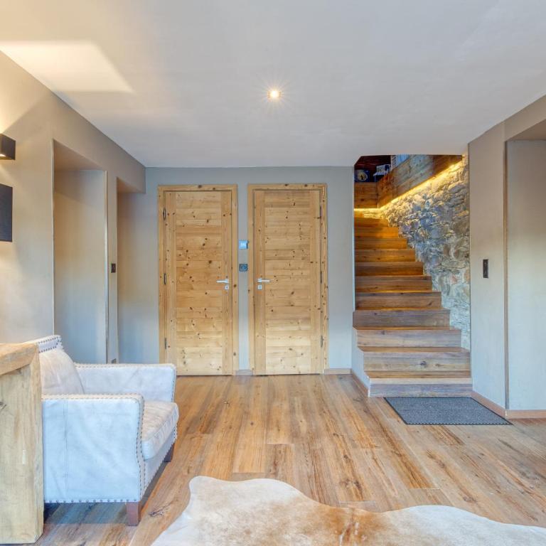 A 2 min du télécabine Chalet de charme 4 étoiles - Chalet 3 Chambres - 14