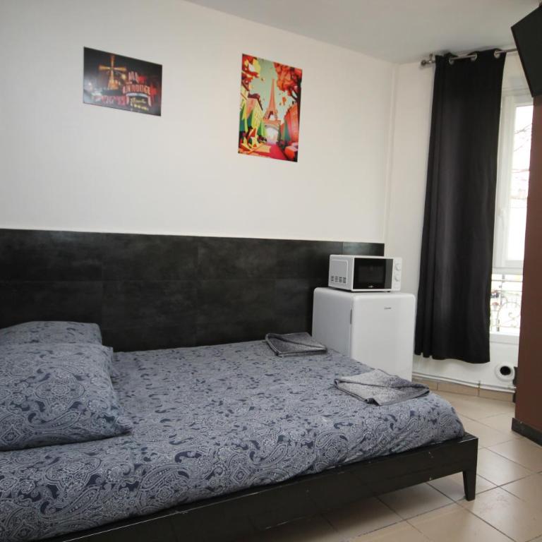 09 - Chambre proche Paris et Transports avec TV WIFI - Camera Matrimoniale - 3