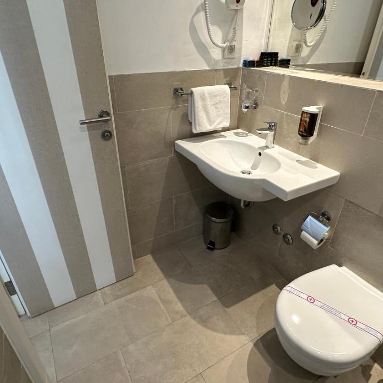 Hotel Aleksandar - Dvokrevetna Soba sa Bračnim Krevetom/Zasebnim Krevetima i Balkonom - 16