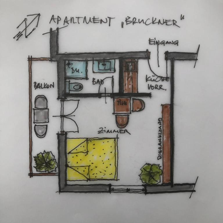 Haus Karin Mallnitz - Apartment mit Balkon - 3