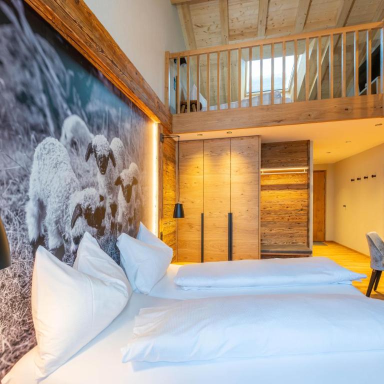 Mountain Lodge - Luxus Vierbettzimmer - 1