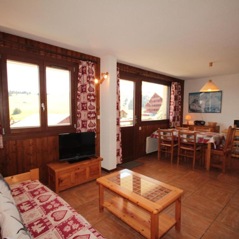Studio cabine lumineux Les Saisies, ski au pied, balcon, 5 couchages - Studio - 7