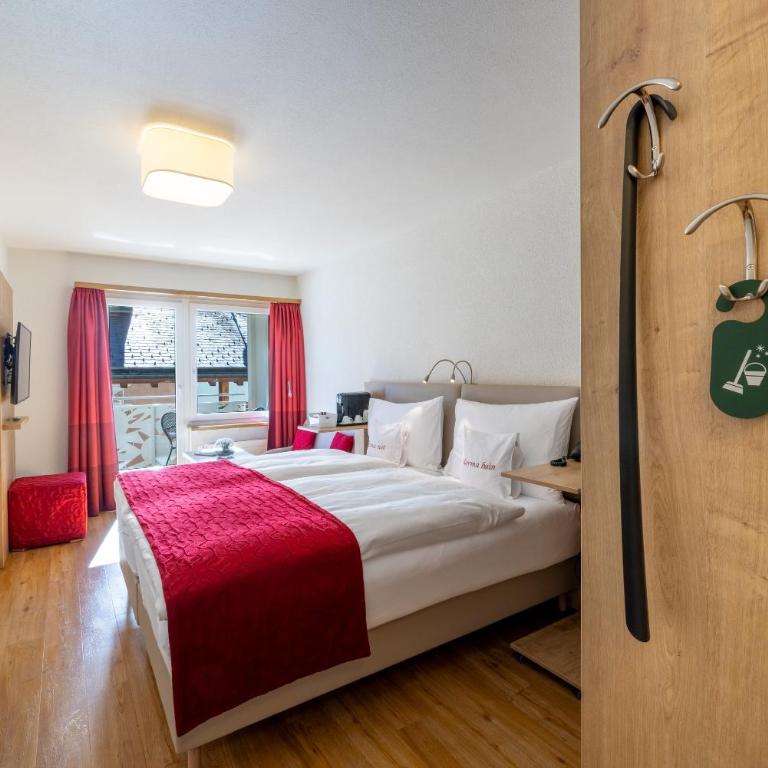 Hotel Sonne St. Moritz 3* Superior - Standard Doppelzimmer - Hauptgebäude - 3