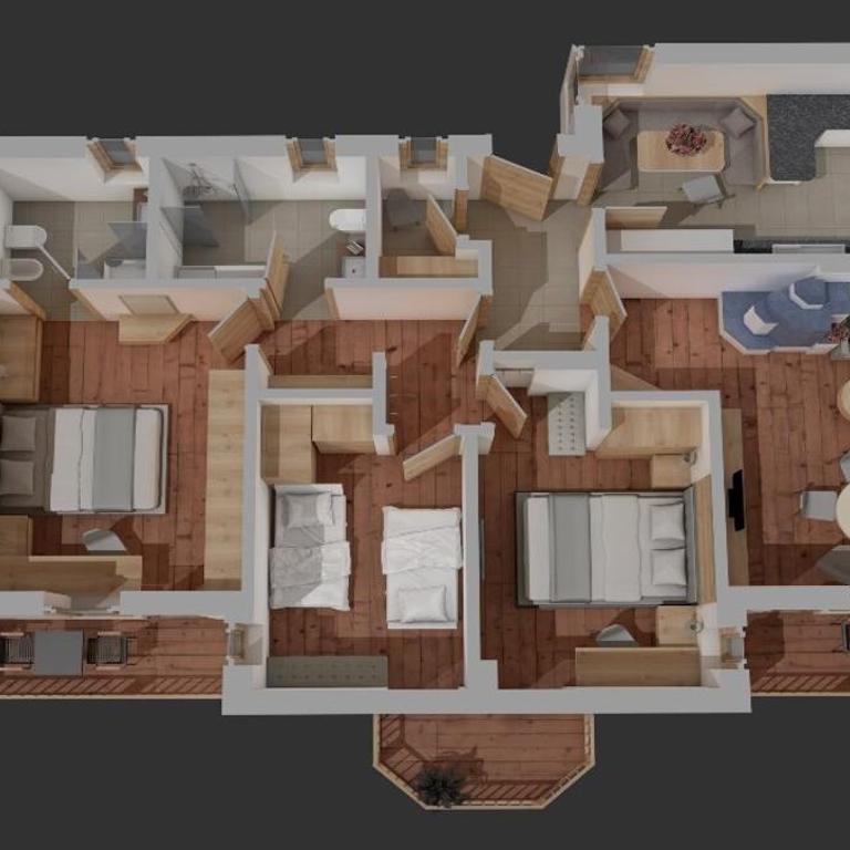 Arjentel Lodge - Appartamento con 3 Camere da Letto - 18