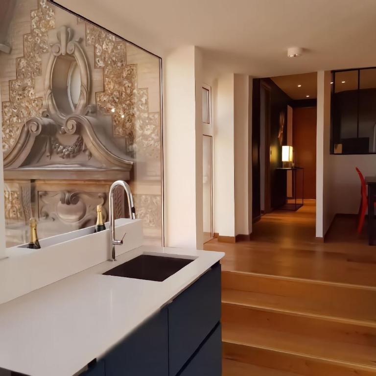 Appartement Design Rouen-gare avec parking privé - Appartement 3 Chambres - 14