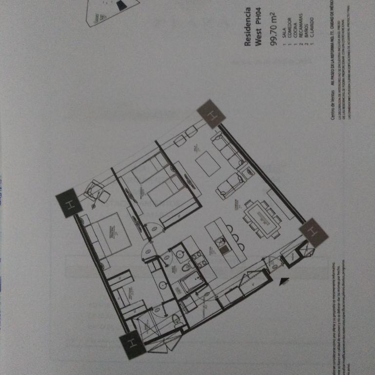 AMAZING REFORMA APARTMENT, 2 brms 2 bath, AWESOME - Two-Bedroom Apartment - 2
