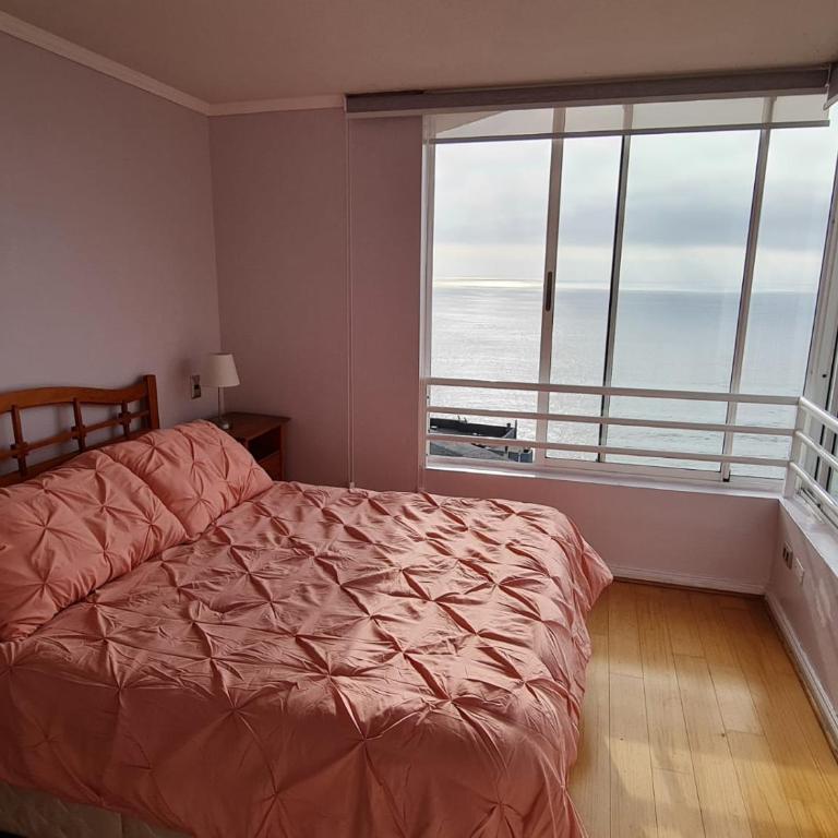 Reñaca-Cochoa Vista Mar-3D -funicular directo playa - Three-Bedroom Apartment - 10