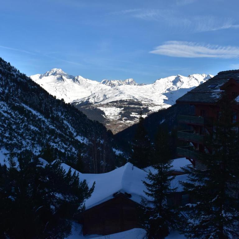 Arcs 1950 Appartement Luxe type chalet 5 à 7 personnes Vue imprenable sur le Montblanc skis aux pieds - Apartment mit Blick auf die Berge - 37