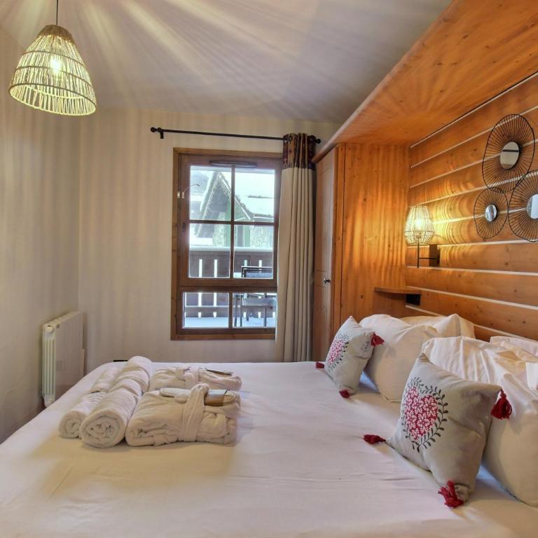 ARC 1950 - APPARTEMENT MODERNE - SAUNA HAMMAM JACUZZI - 4 Personnes - Appartement 1 Chambre avec Balcon et Vue sur les Montagnes - 14