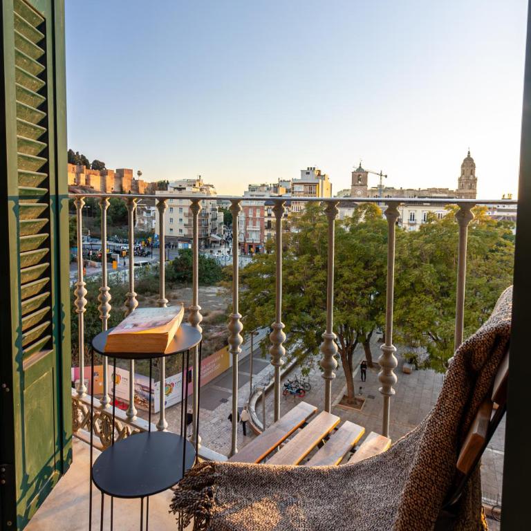 Malaga Center Flat balcony at Picasso’s home - Apartamento Superior - 25